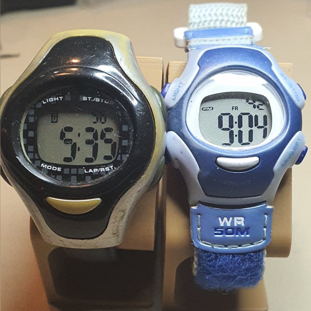 🦋10/$20🦋 Lot of 2 Digital Alarm Chrono Women's Watches